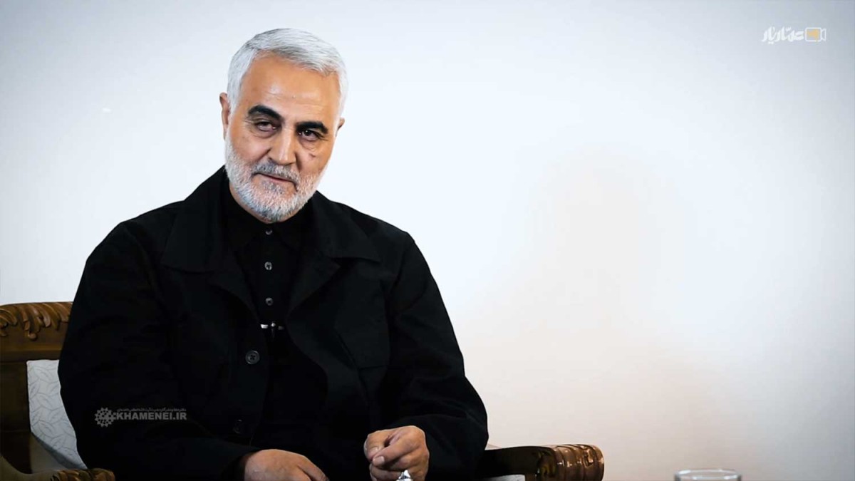 شہید سلیمانی کے ساتھ حرم حضرت امیر المومنین علیہ السلام میں ایک شب قدر