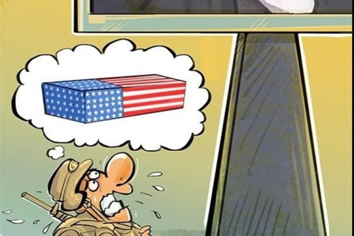 كاريكاتير/ جاؤوا عامودياً وسيعودون أفقياً