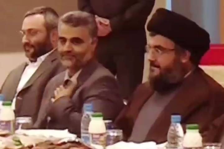 قطعه فیلمی از هم‌نشینی دو شهید