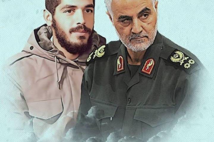 شهید ابراهیم هادی و شهید قاسم سلیمانی