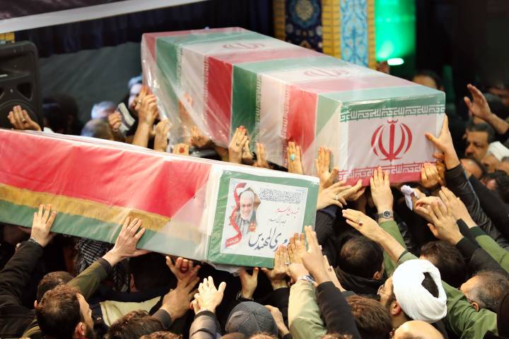 تشییع پیکر سردار