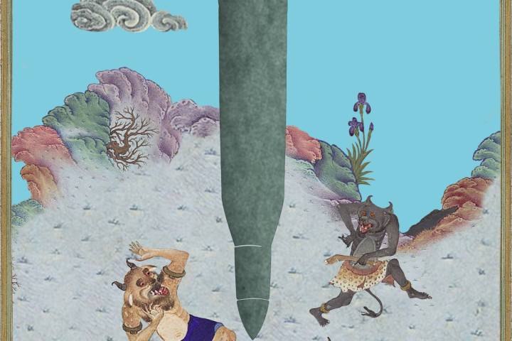 موشک به دیوها افتاد.