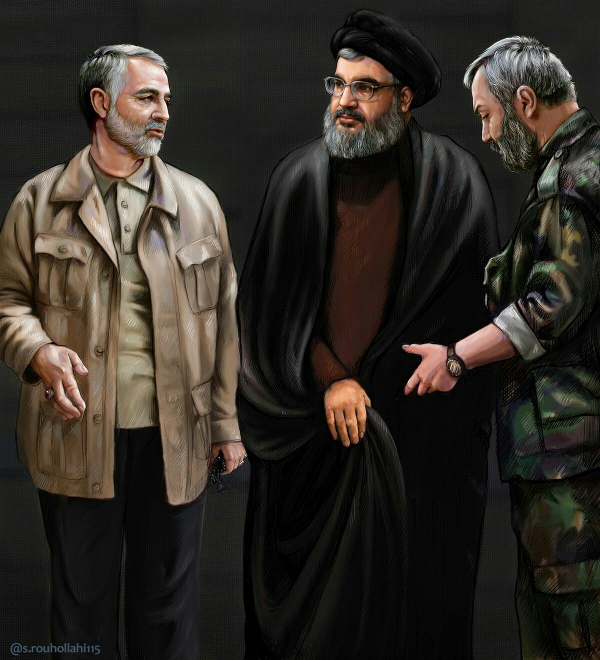 دلاور مردان جبهه مقاومت، مدافعان حریم ولایت