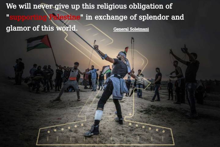  supporting Palestine.