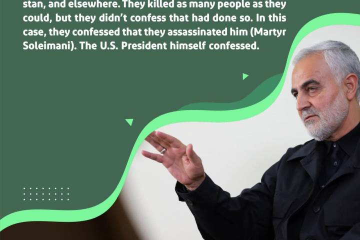 The Americans killed a lot of people in Iraq, Afghanistan, and elsewhere.