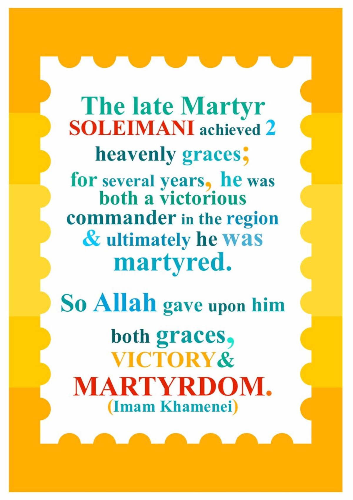 VICTORY& MARTYRDOM.
