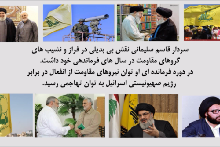 موشن گرافیک حزب الله ایستاده در خط مقدم