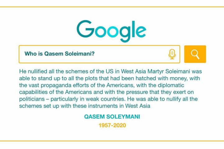  He nullified all the schemes of the US in West Asia Martyr Soleimani