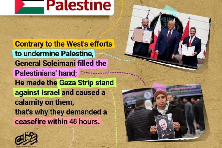 Services Of General Soleimani Palestine