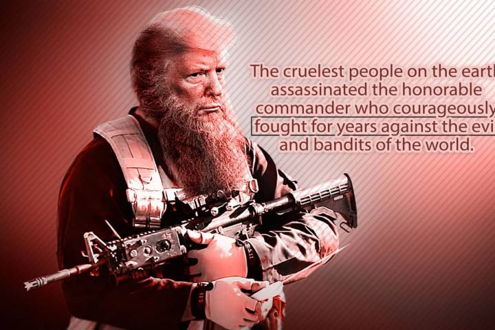  The cruelest people on the earth assassinated the honorable commander