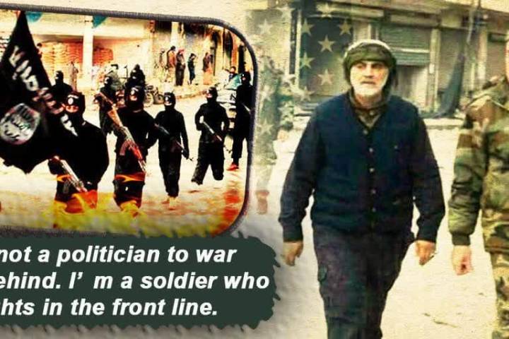 I’m not a politician to war from behind. I’m a soldier who fights in the front line