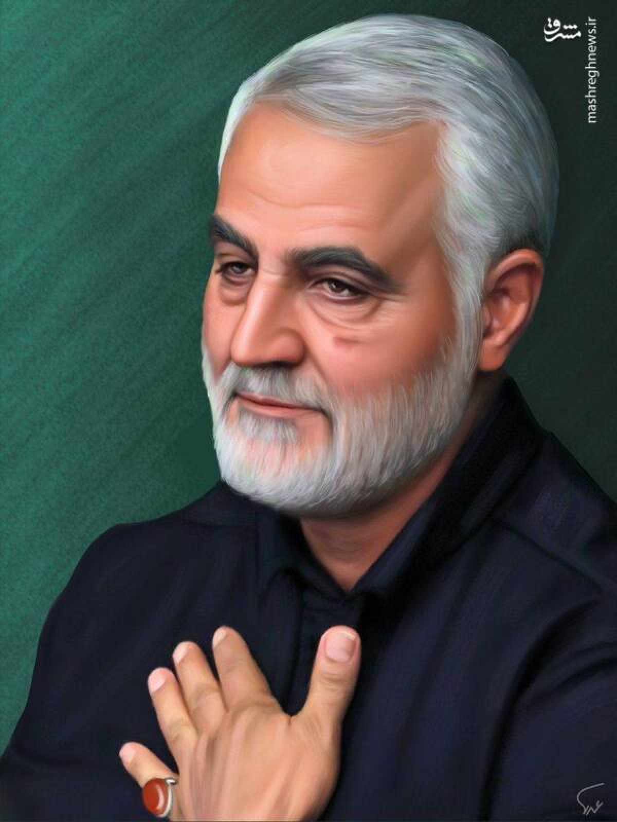  “مكانة الشهيد سليماني في سوريا ولبنان “