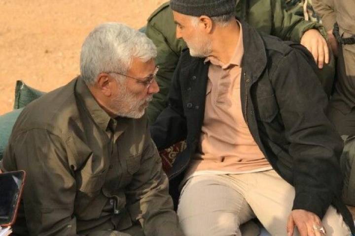 الشهيدان قاسم سليماني وأبو مهدي المهندس