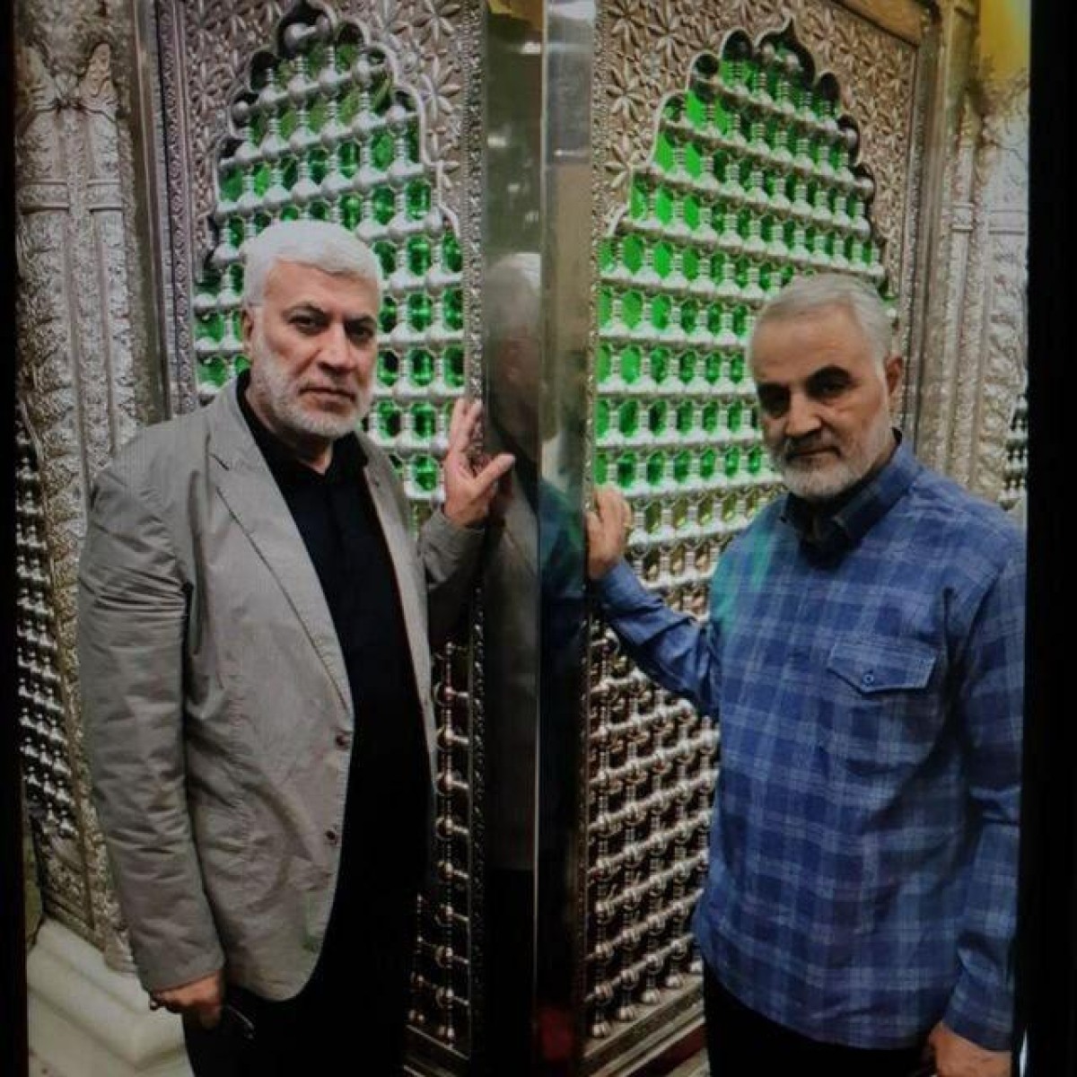 الشهيد سليماني وأبو مهدي المهندس