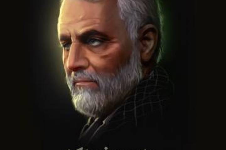 مجاهد فداکار حاج قاسم سلیمانی