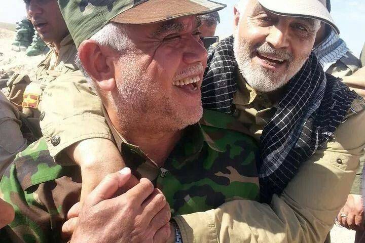 الحاج قاسم سليماني والحاج هادي العامري