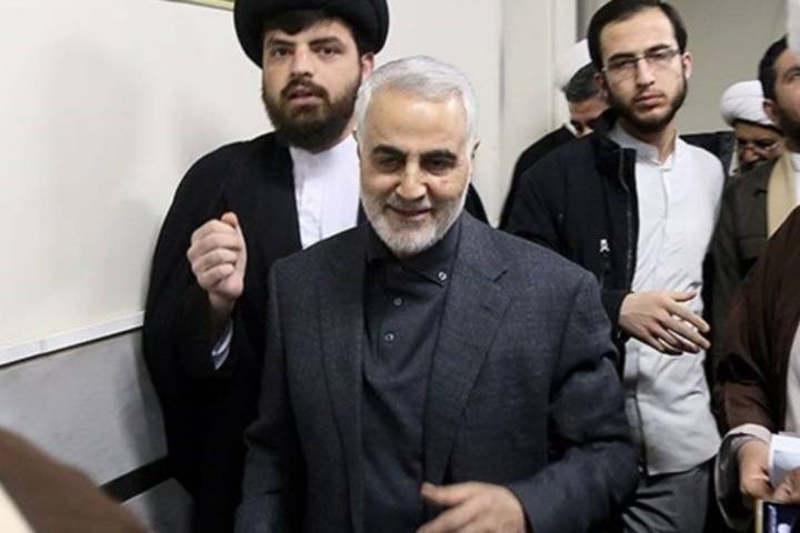  ز سمت قدسیان آمد ندایی نیمه های شــب سلام حضرت زهرا به سردار سلیمانی