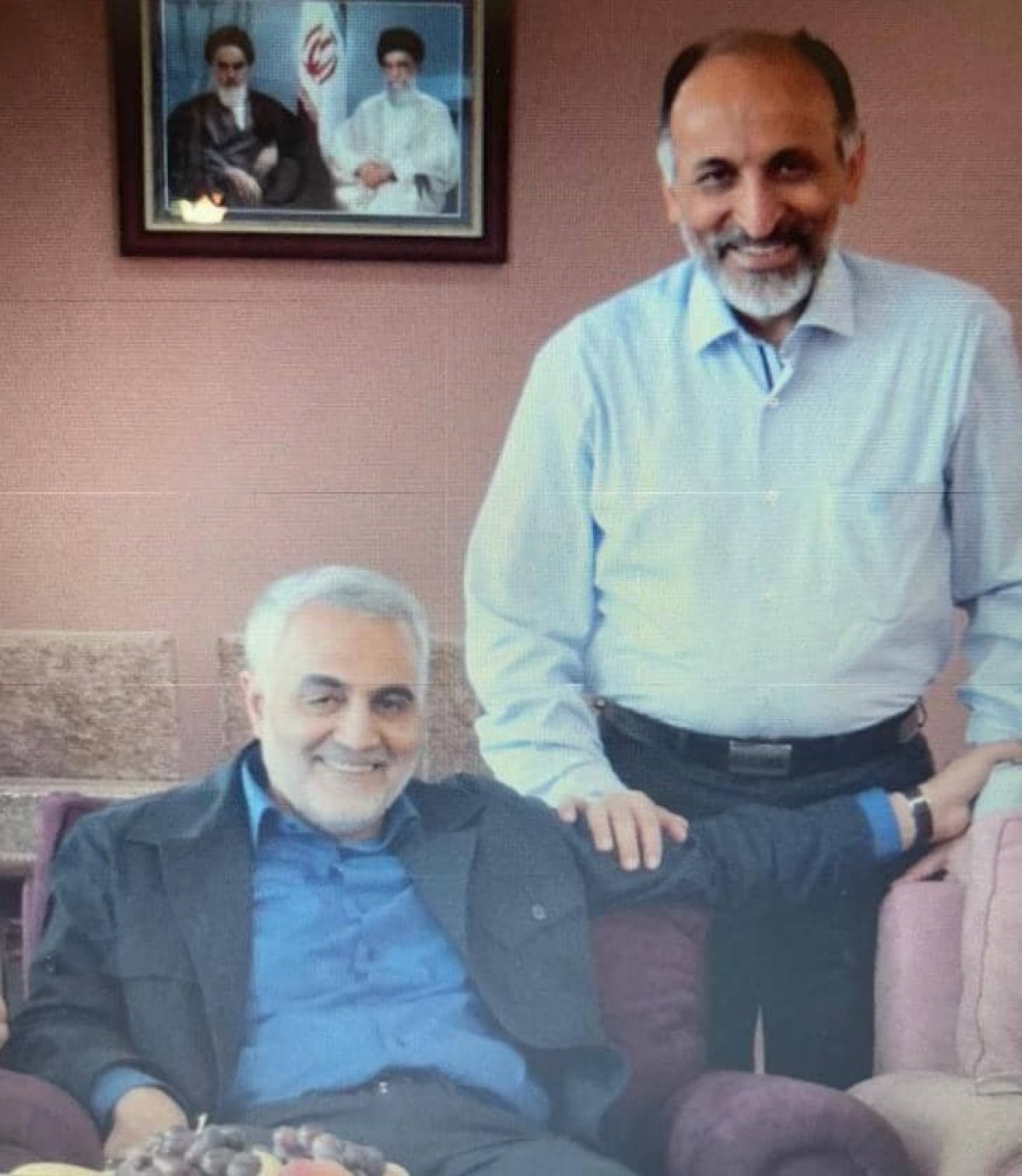 شهید حاج قاسم سلیمانی و سردار حجازی