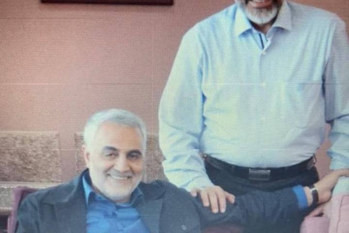 شهید حاج قاسم سلیمانی و سردار حجازی