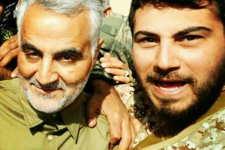 شهیدان حاج قاسم سلیمانی.عارف کایدخورده