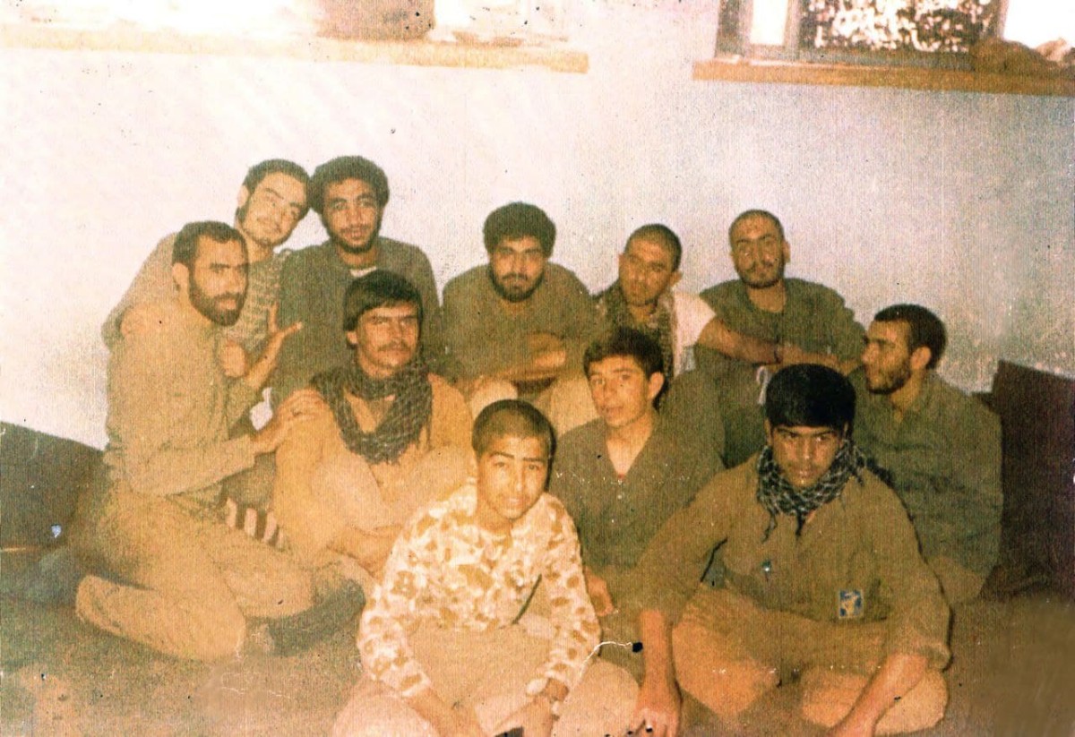  Martyr Haj Qasem Soleimani during the holy defense