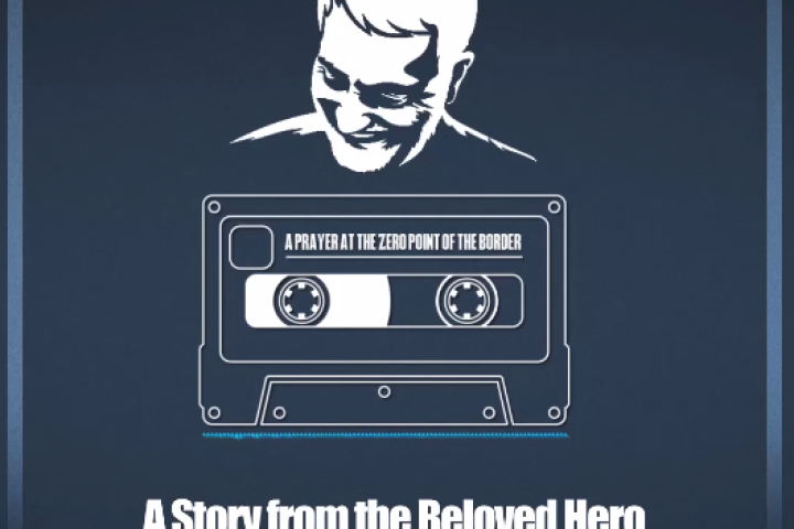 Sugar prayer at the zero point of the border