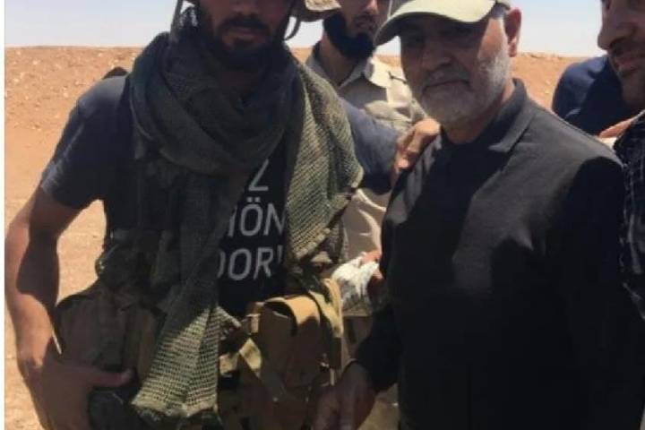  Haj Qasim among the defenders of the shrine