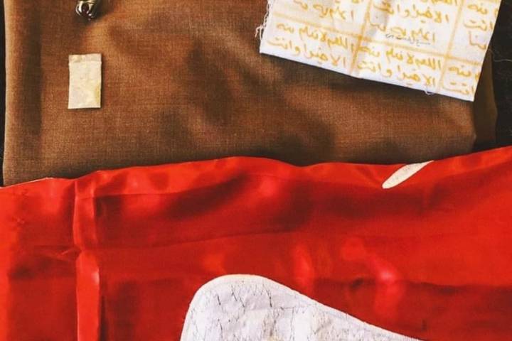 What was buried with the martyr Haj Qasem Soleimani…