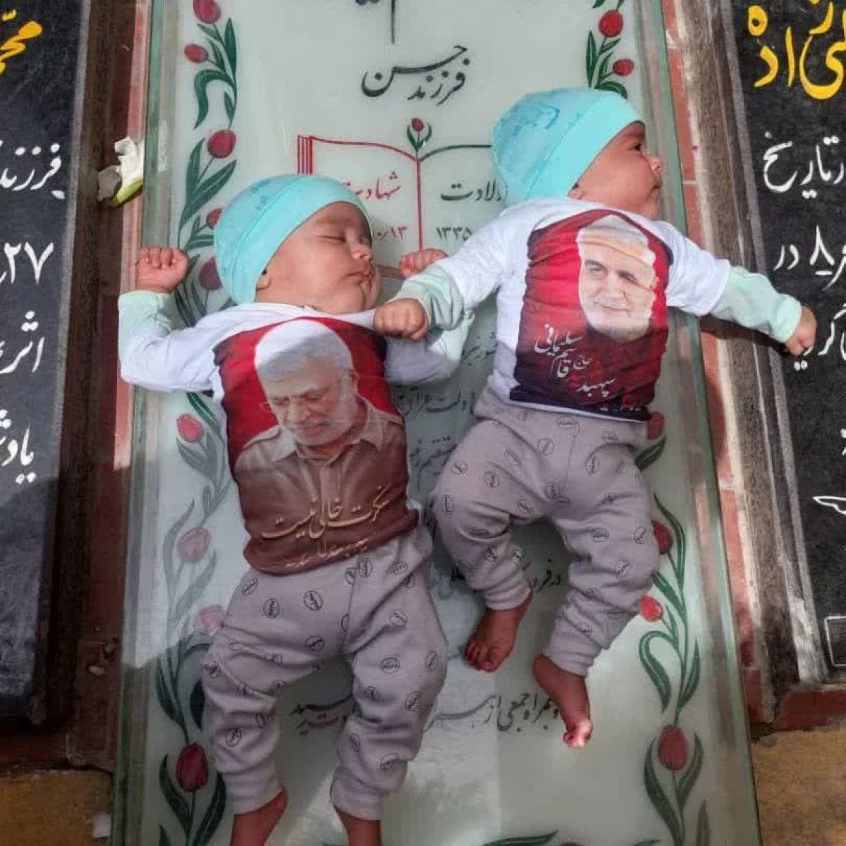  In love with Haj Qasim and Abu Mahdi, his twins were named Qasim and Abu Mahdi…