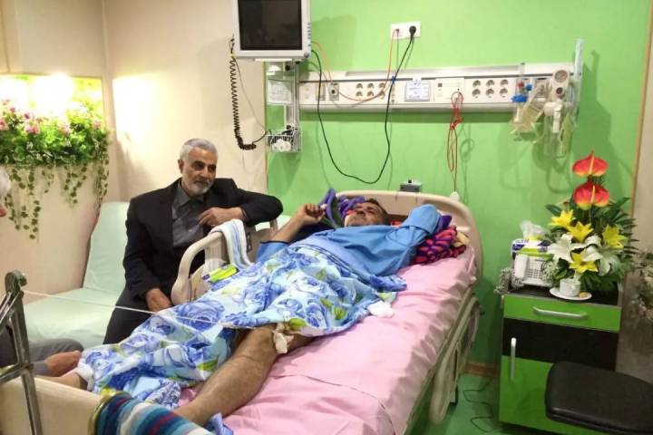 Visit of Haj Qasim from Martyr Abu Montazer al-Mohammadavi