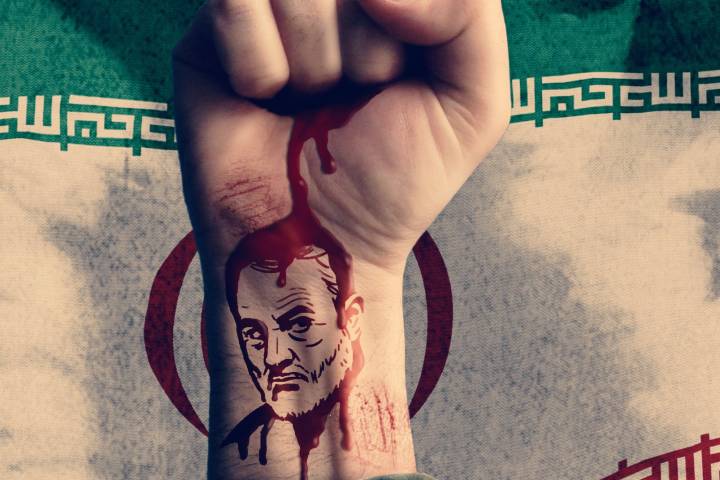 برای دلهایی که از جسارت به پرچم و تصاویر حاج قاسم خونه…