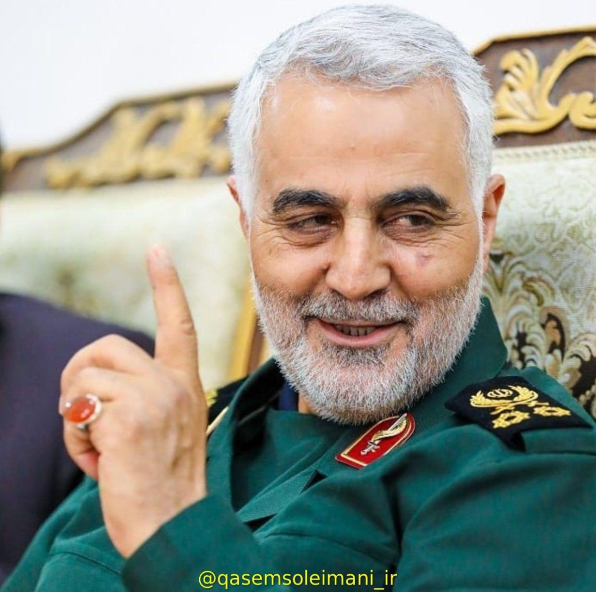 جنرل قاسم سلیمانی دھرتی پہ بسنے والے ہر مظلوم دل کی آواز 