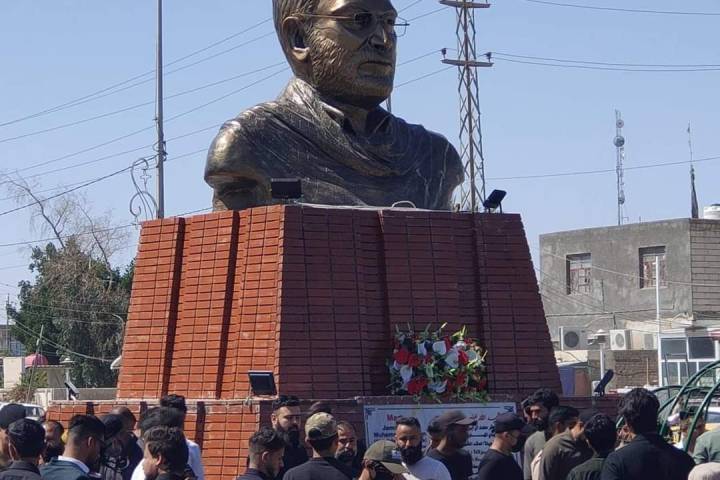  ” النصب التذكاري للشهيد القائد أبو مهدي المهندس “