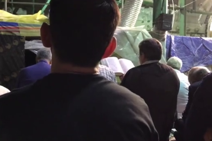 مجلس روضه حاج قاسم سلیمانی و ابومهدی در روز عرفه