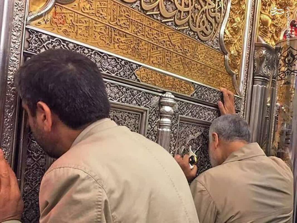 فرازی از نامه ی حاج قاسم سلیمانی خطاب به شهید پورجعفری