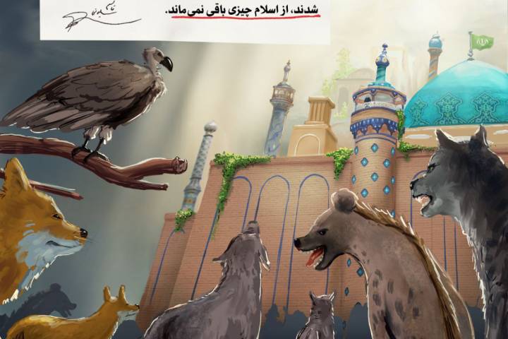 سربازتان از یک برج دیده‌بانی، دید که اگر این نظام آسیب ببیند …