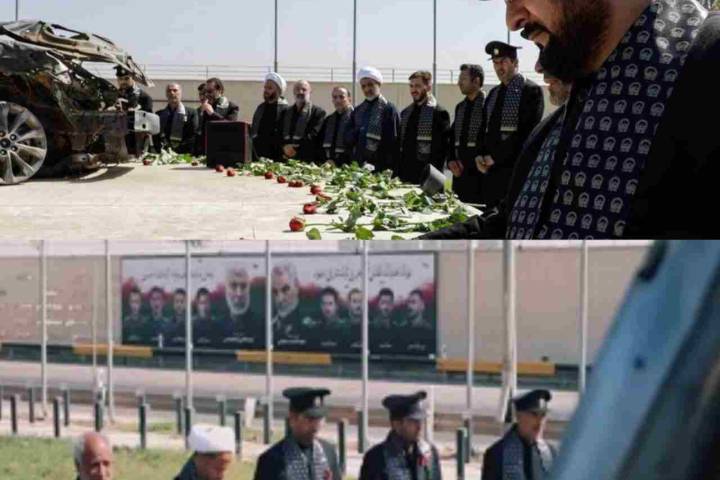 محل شهادت شهید سلیمانی معطر به شمیم رضوی شد…