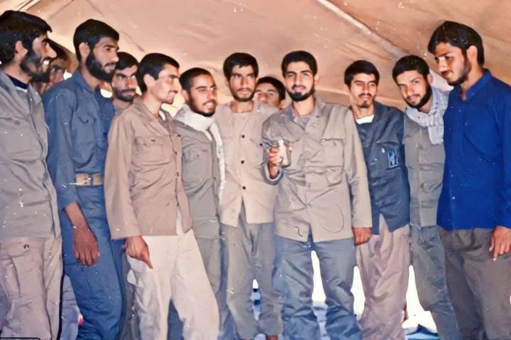 عکس ماندگار سرداران لشکر ۴۱ ثارالله کرمان