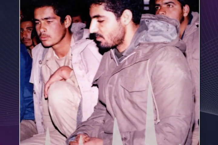 بازگشت به منطقه با دست آویزان به گردن