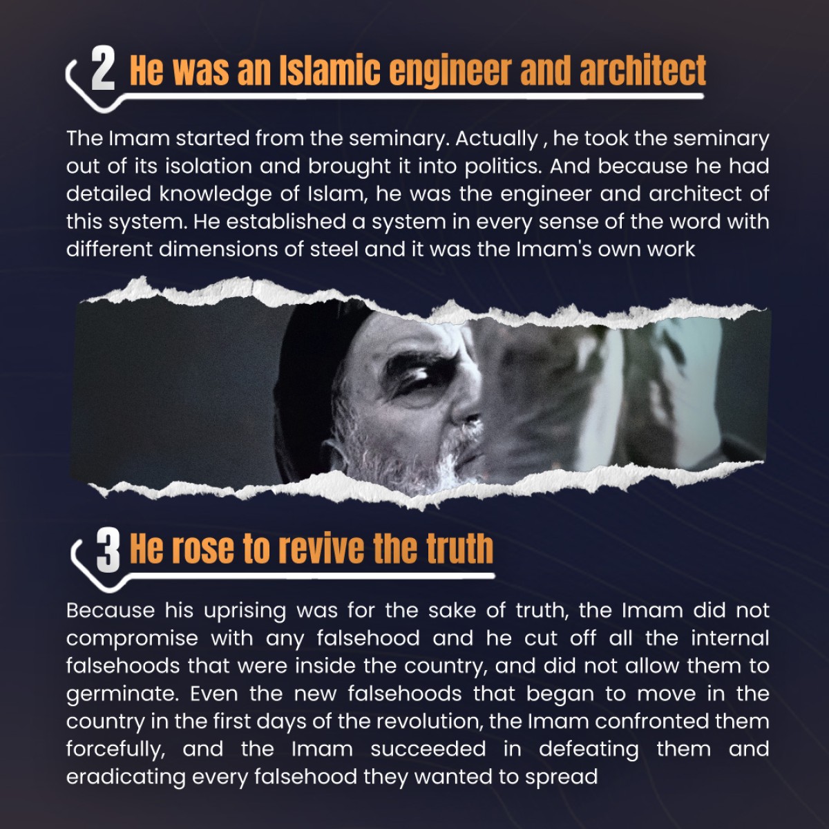 CHARACTERISTICS OF IMAM KHOMEINI IN THE WORDS OF THE MARTYR HAJJ QASSEM SOLEIMANI