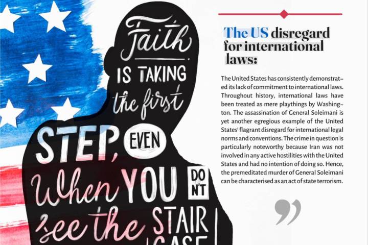 The US disregard for international laws