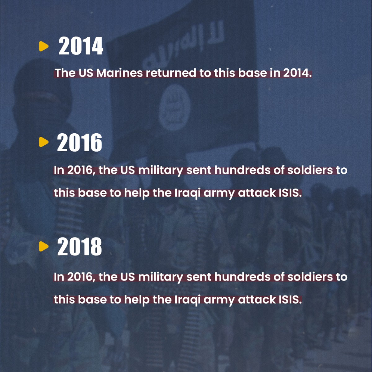 THE STRONG REVENGE AGAINST THE AMERICAN