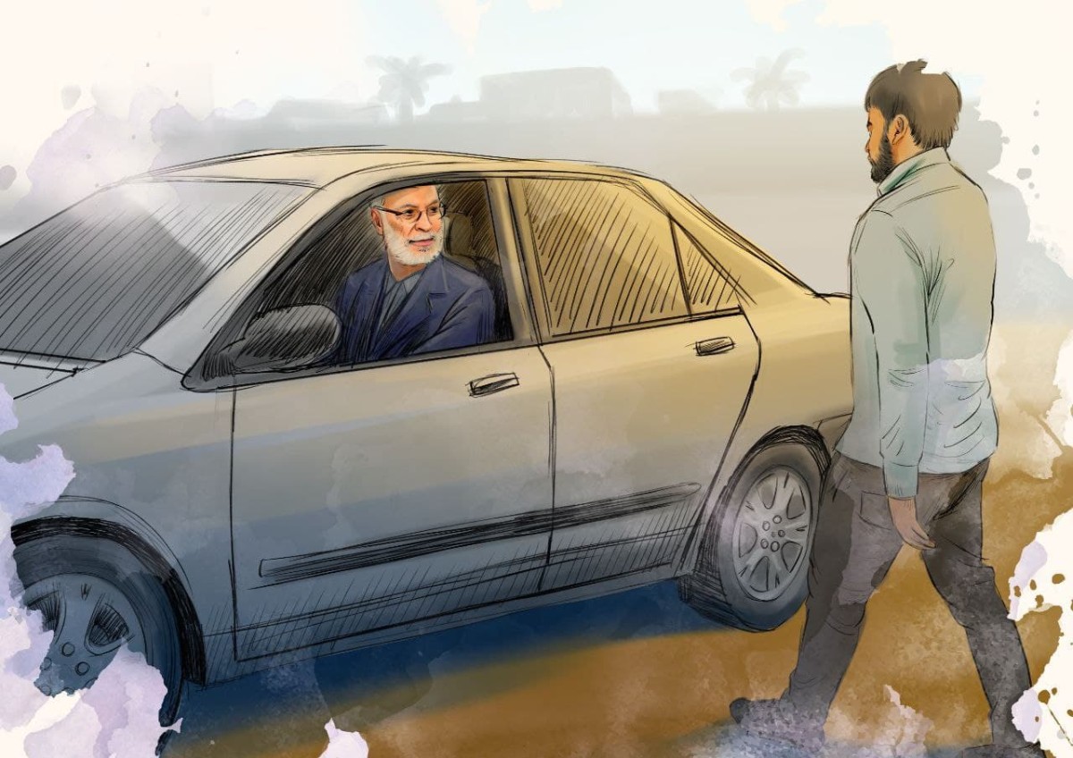 ” وحيداً في سيّارة ،كورولّا “