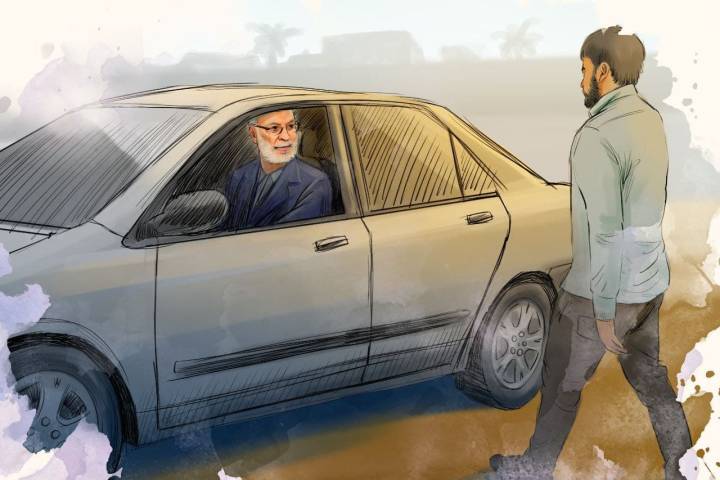 ” وحيداً في سيّارة ،كورولّا “