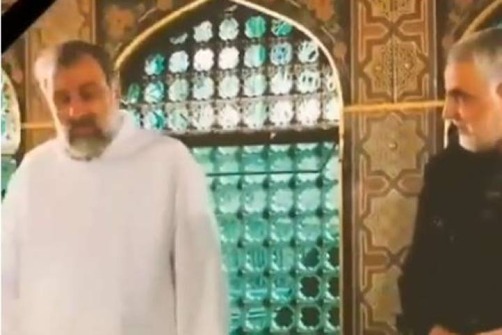 A memorable video of Martyr Ebrahim Raesi with Hajj Qasem in Haram Imam Reza