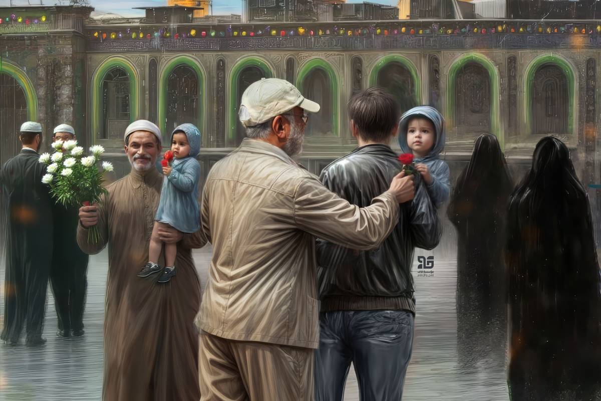 ” بهجة الورد في مولد الأنوار “