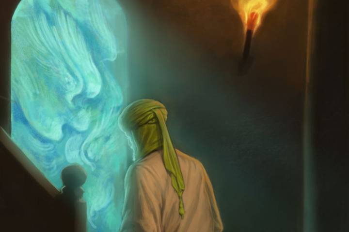 قسم به خالق کعبه که رستگار شدم