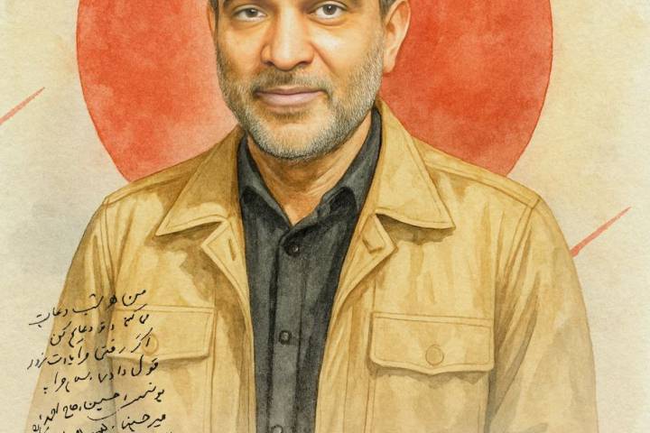 من هر شب دعایت می‌کنم و تو دعایم کن اگر رفتی مرا یادت نرود