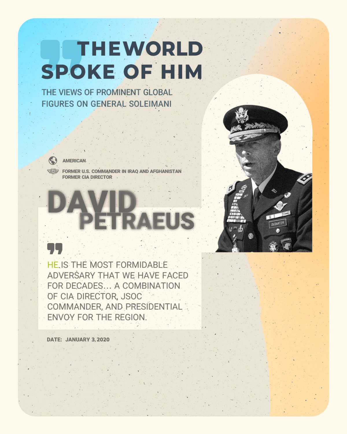 THE VIEWS OF PROMINENT GLOBAL FIGURES ON GENERAL SOLEIMANI(2)