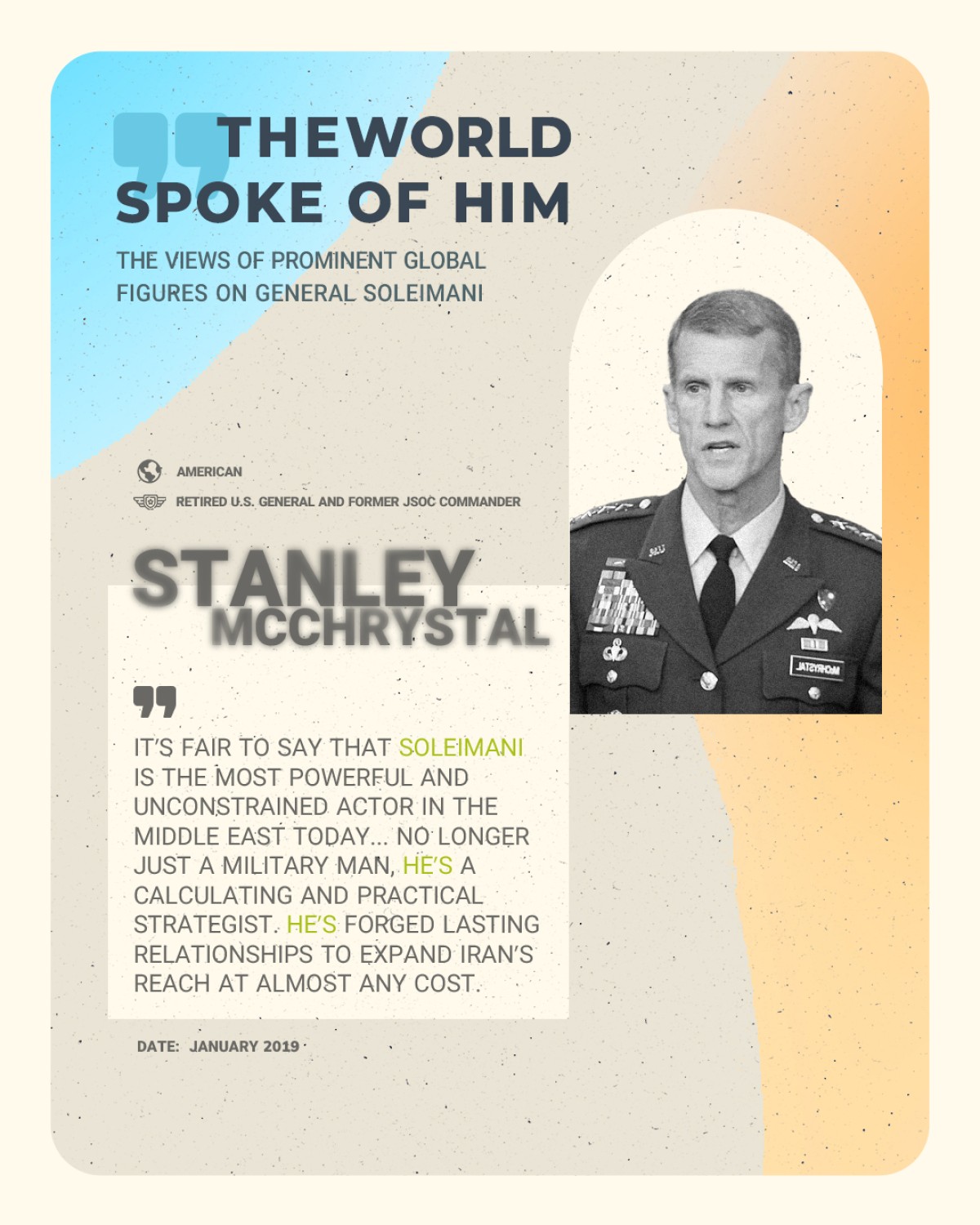 THE VIEWS OF PROMINENT GLOBAL FIGURES ON GENERAL SOLEIMANI(3)